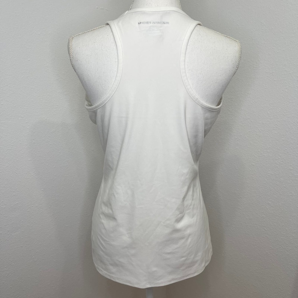 UNDER ARMOUR Heatgear Black and white Racerback Tank top Bundle - Picture 4 of 14
